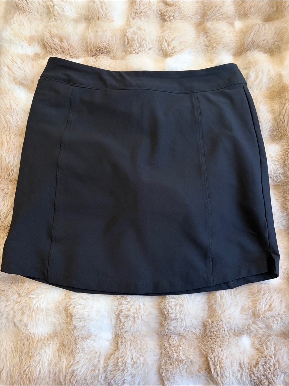 Adidas women’s black golf skort poly/spandex blend size small